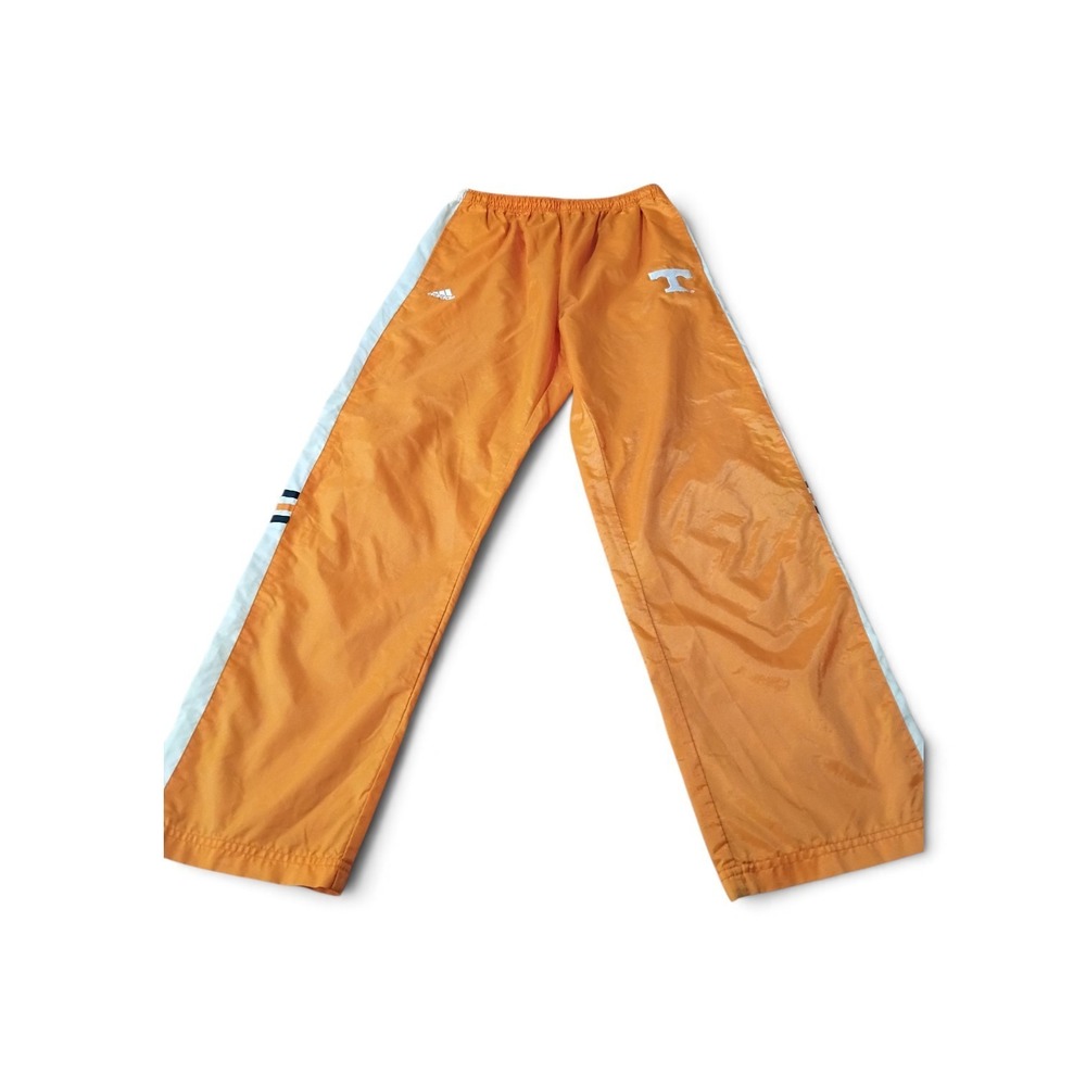 Vintage Adidas Tennessee Volunteers Track Pants Orange White Mens Small UT Vols